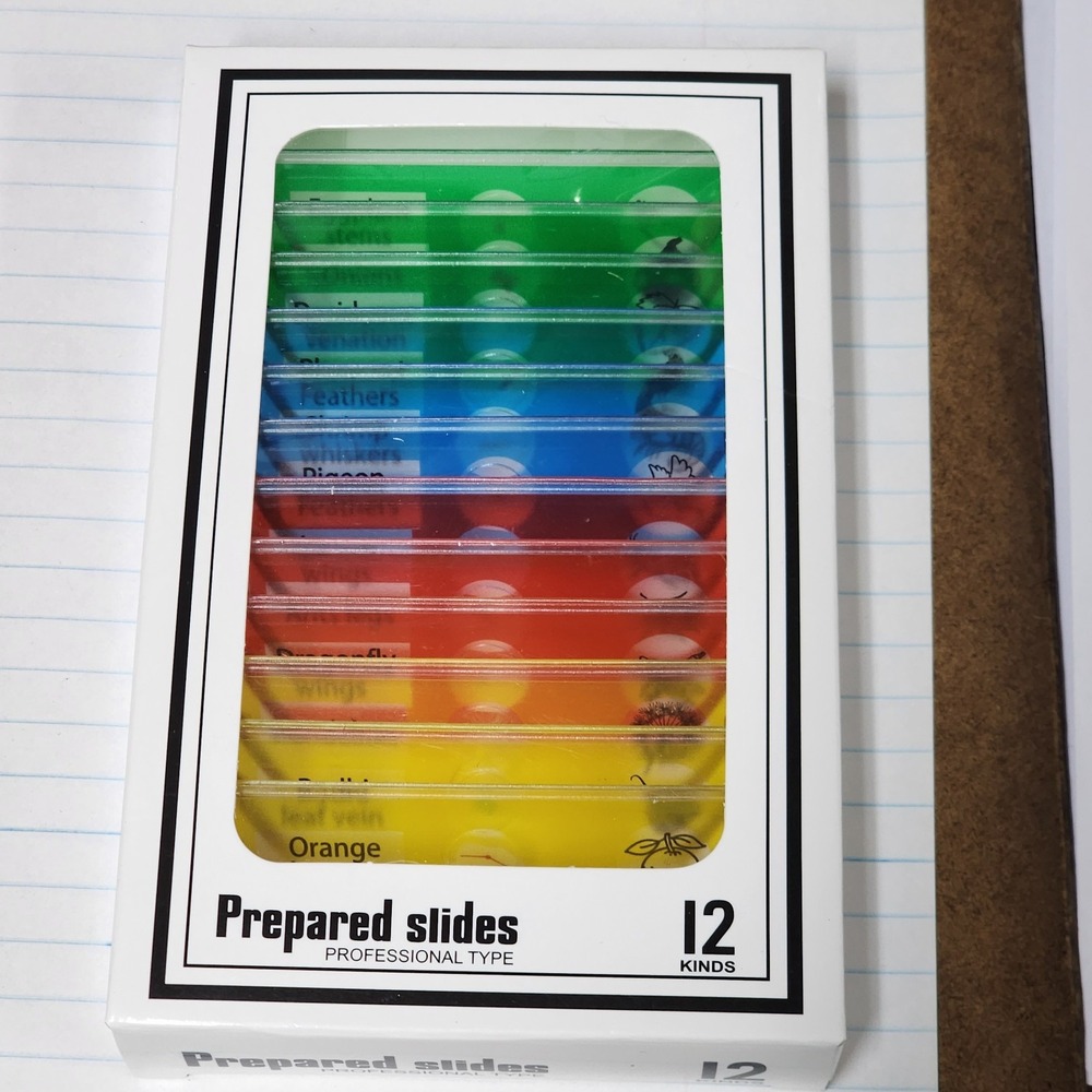 Prepared‎ Slides Professional Type 12 Kinds